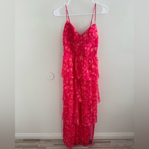 (NEW) REVOLVE Pink Maxi Dress (NWOT) - Picture 5 of 12